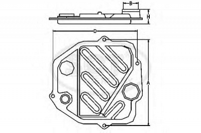 SCT GERMANY sg1067 -  Гидрофильтр, автоматическая коробка передач